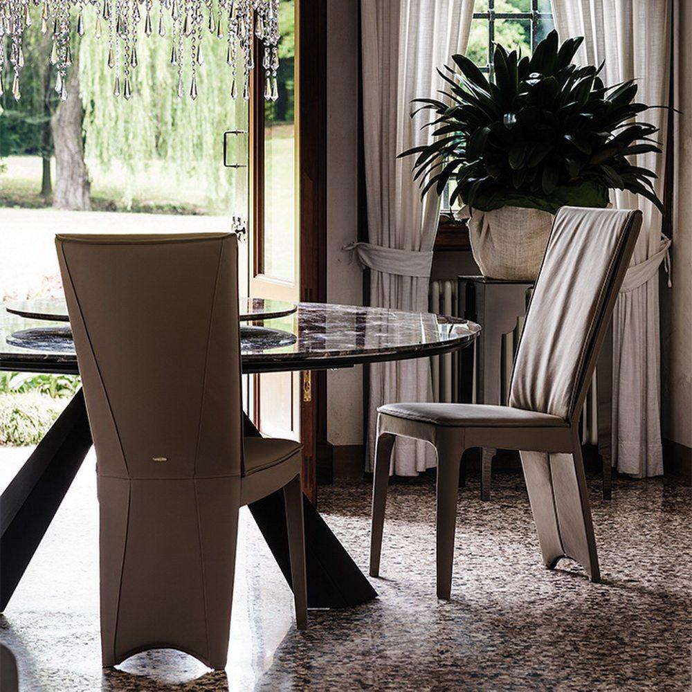 Leather chair | Aurelia by Cattelan Italia
