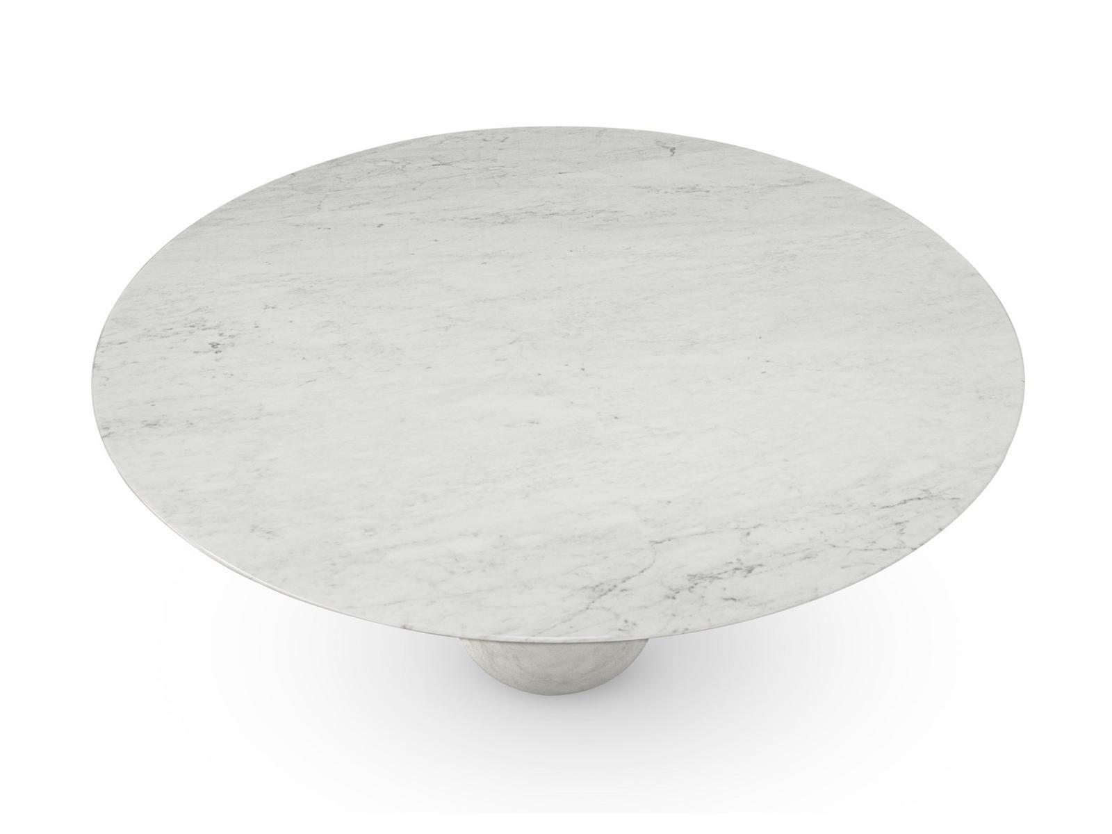 Round marble dining table | Pietra Round by Boca Do Lobo