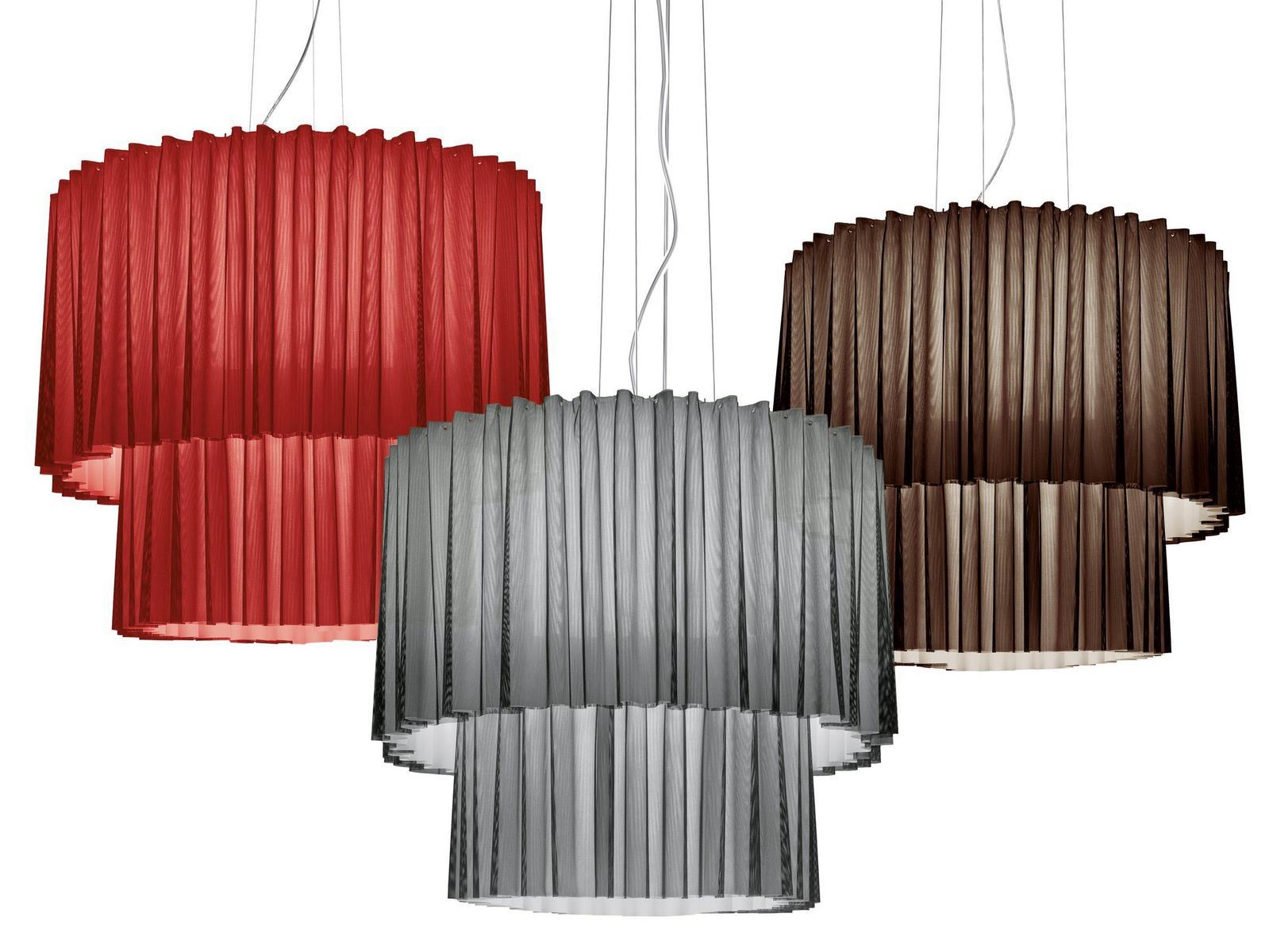 Trevira® CS pendant lamp | Skirt by Axolight