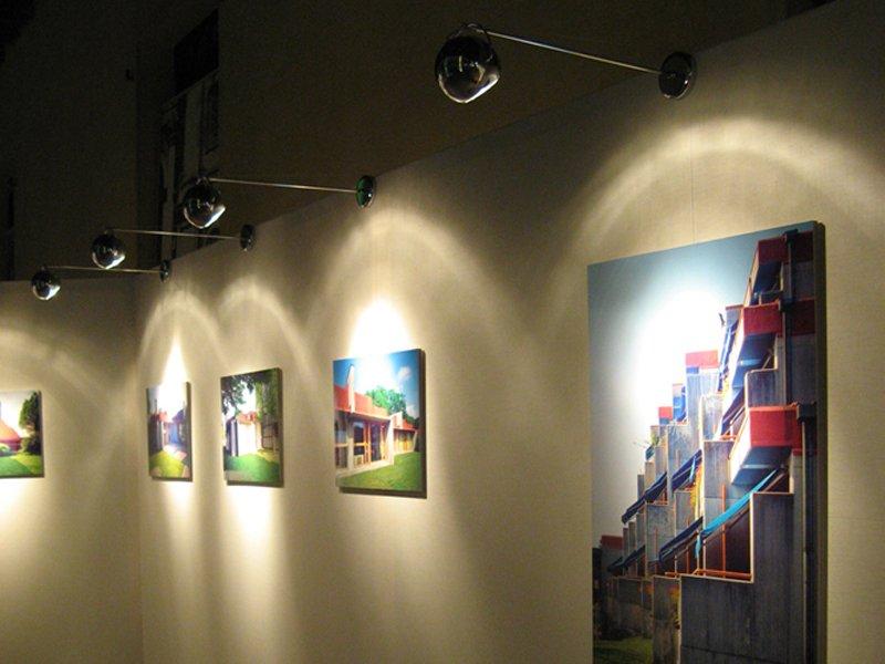 Direct light wall lamp | Beluga Steel by Fabbian