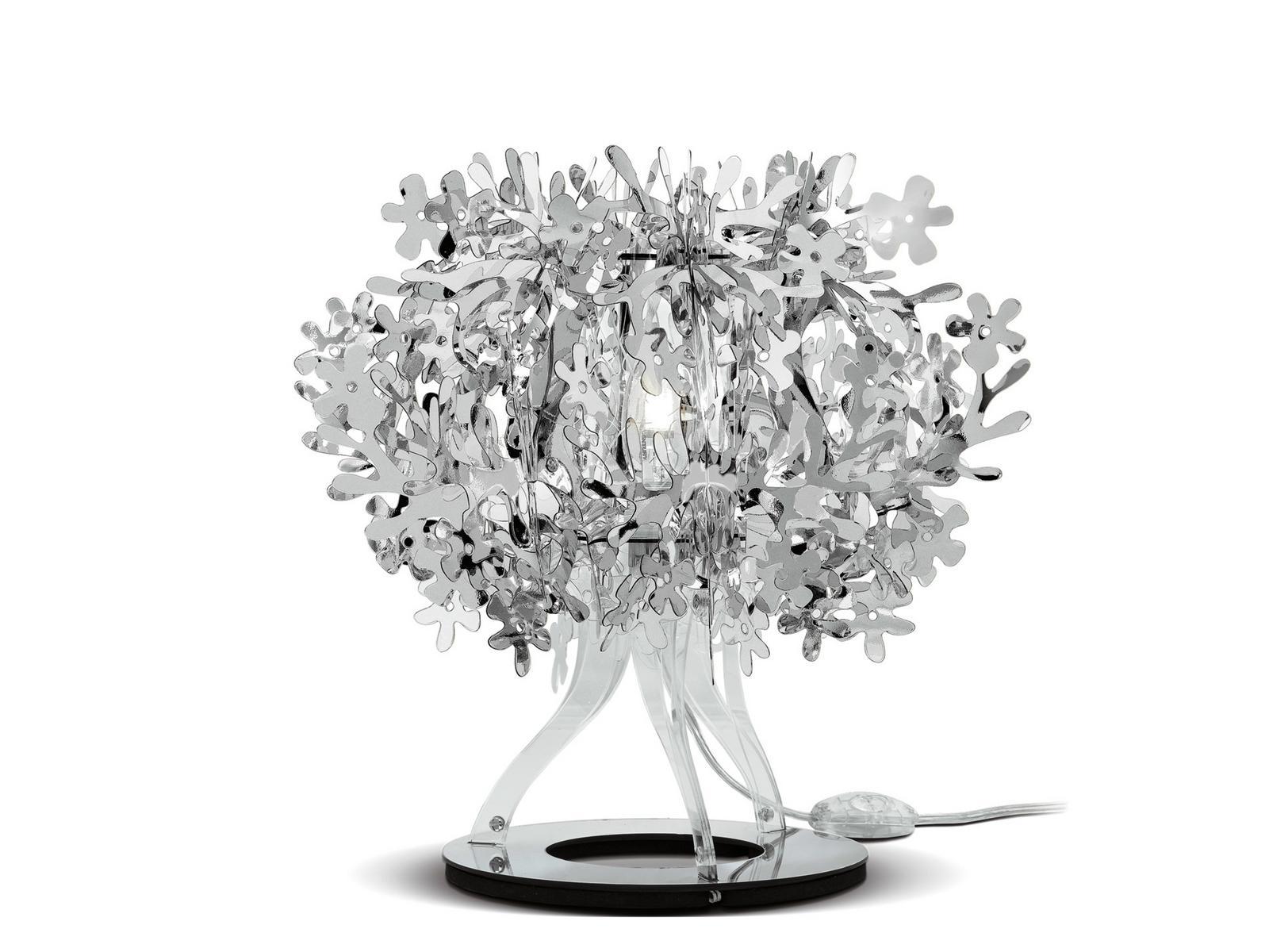 LED Steelflex® table lamp | Fiorellina Silver by Slamp