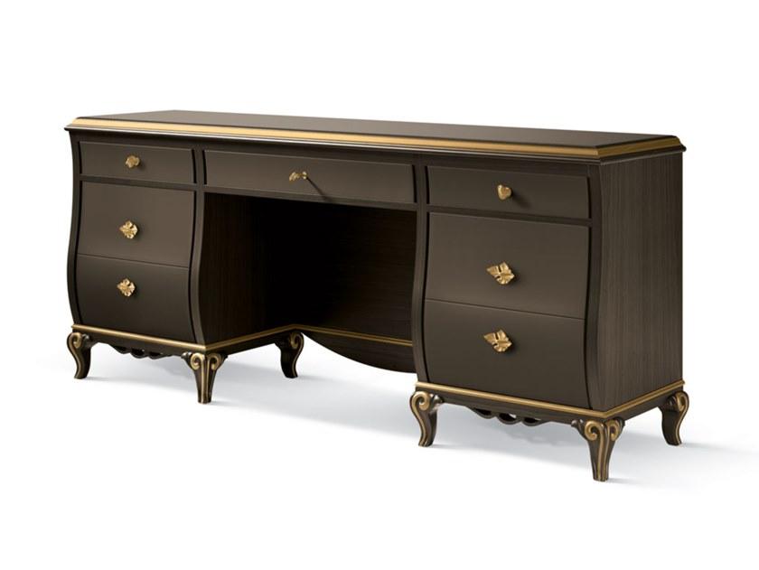 Wooden secretary desk / dressing table | 5077 by Carpanese home