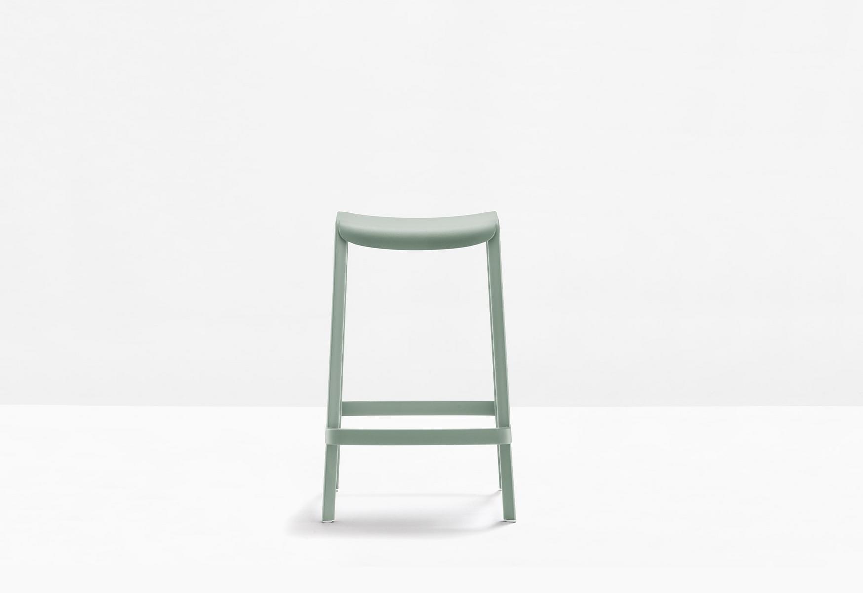 Stackable polypropylene stool | Dome 267 by Pedrali