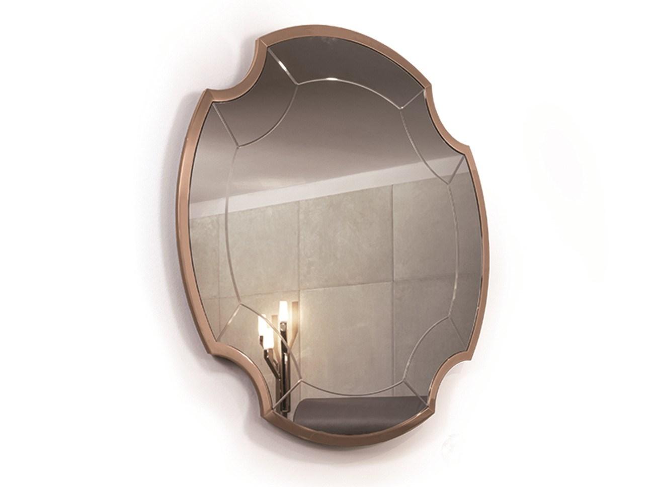 Oval glass mirror | Graydon by Longhi