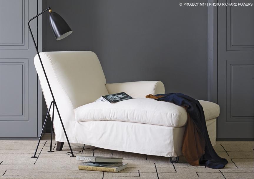 Fabric day bed with removable cover | Nonnamaria by Flexform