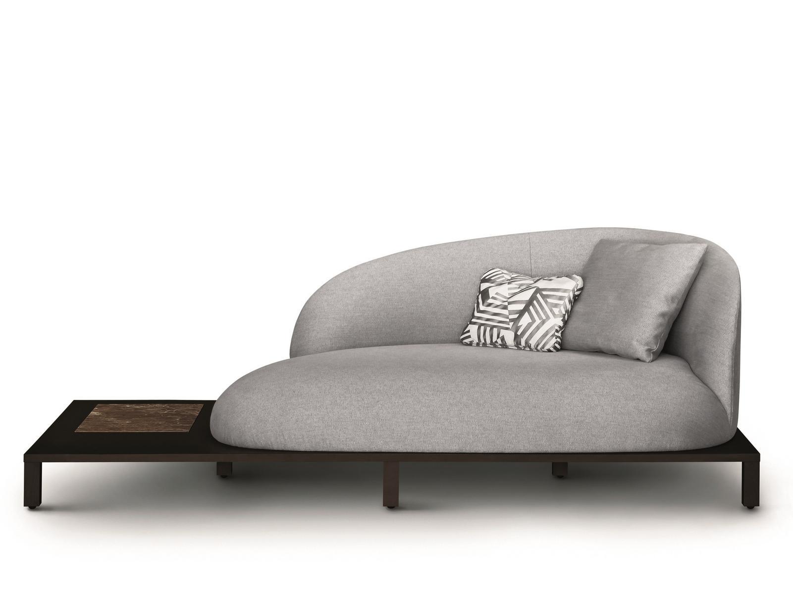 Fabric sofa | Bonsai - Wooden Base by Arflex