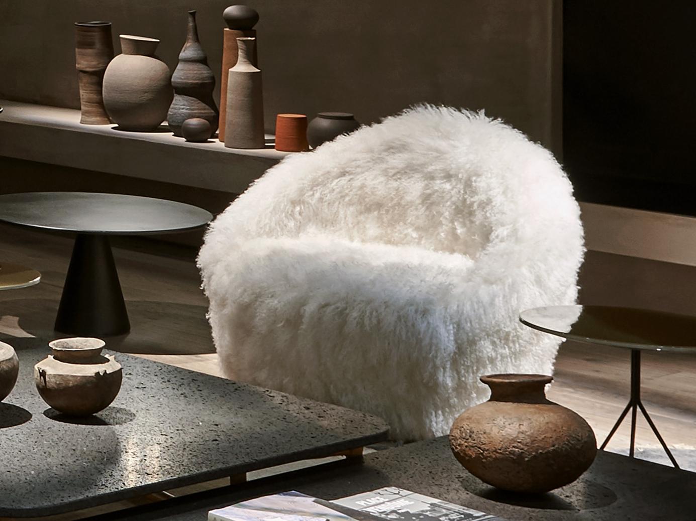 Fabric armchair | Artik by Baxter