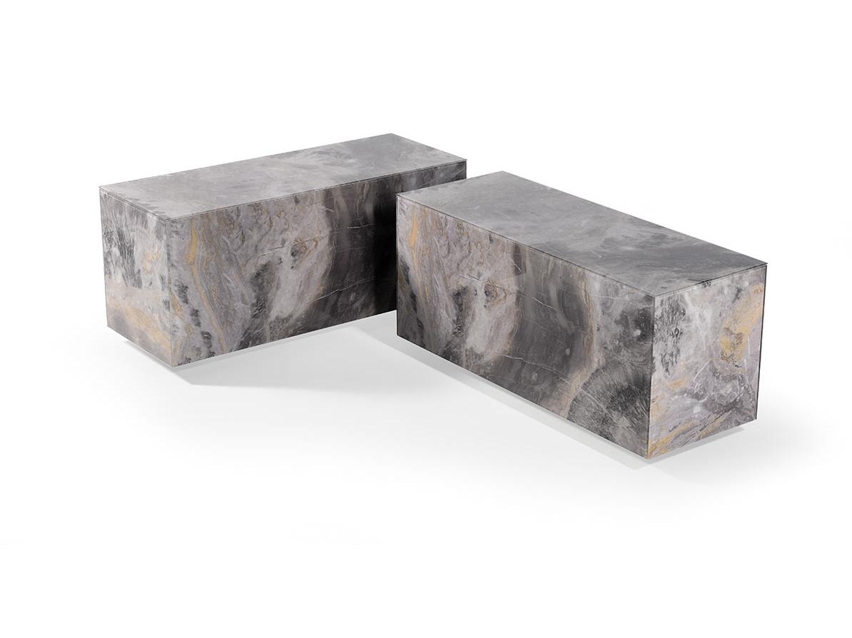 Rectangular glass coffee table | Adone by Reflex