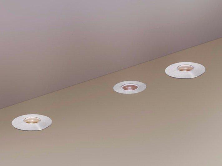 LED stainless steel Floor Light | Microled by Artemide