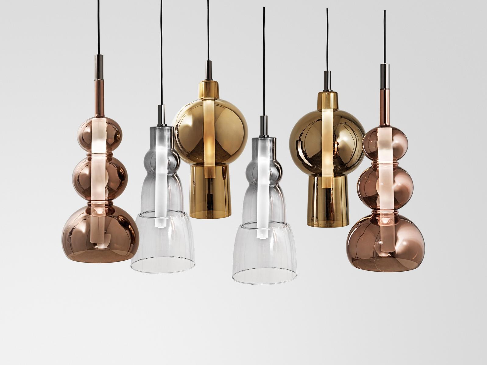 LED direct light glass pendant lamp | Kalgan by Visionnair