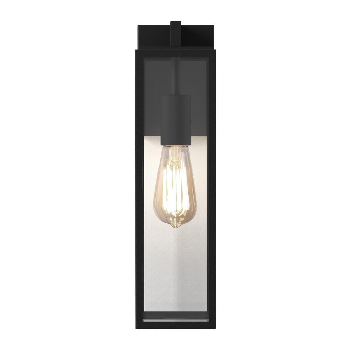 LED glass and steel Outdoor wall Lamp | Harvard Lantern by Astro lighting