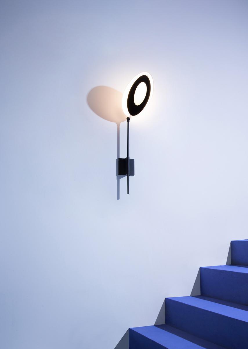 LED adjustable polycarbonate and aluminium wall lamp | Olympia by Nemo