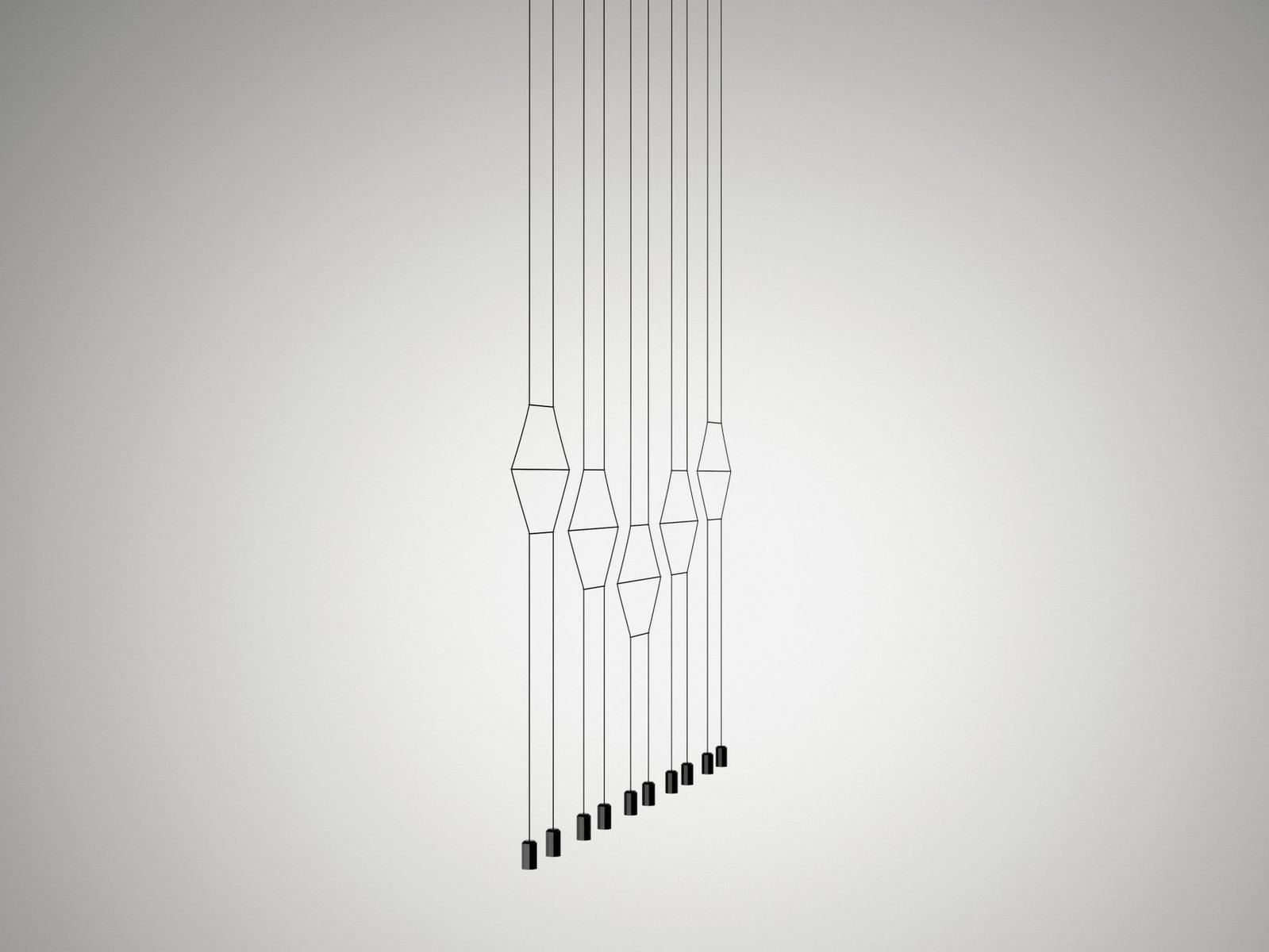 LED pendant lamp | Wireflow Lineal by Vibia