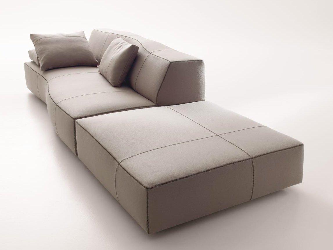 Modular fabric sofa | Bend by B&B Italia