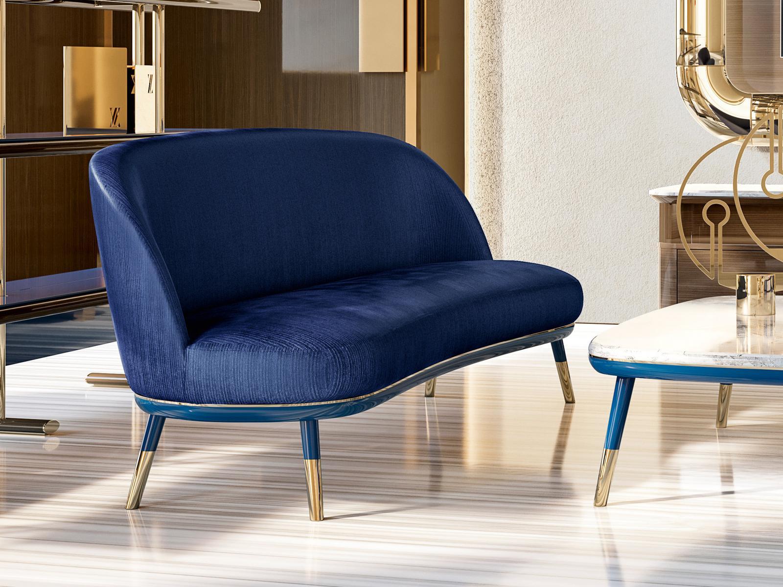 2 seater fabric sofa | Sabrina by Volpi