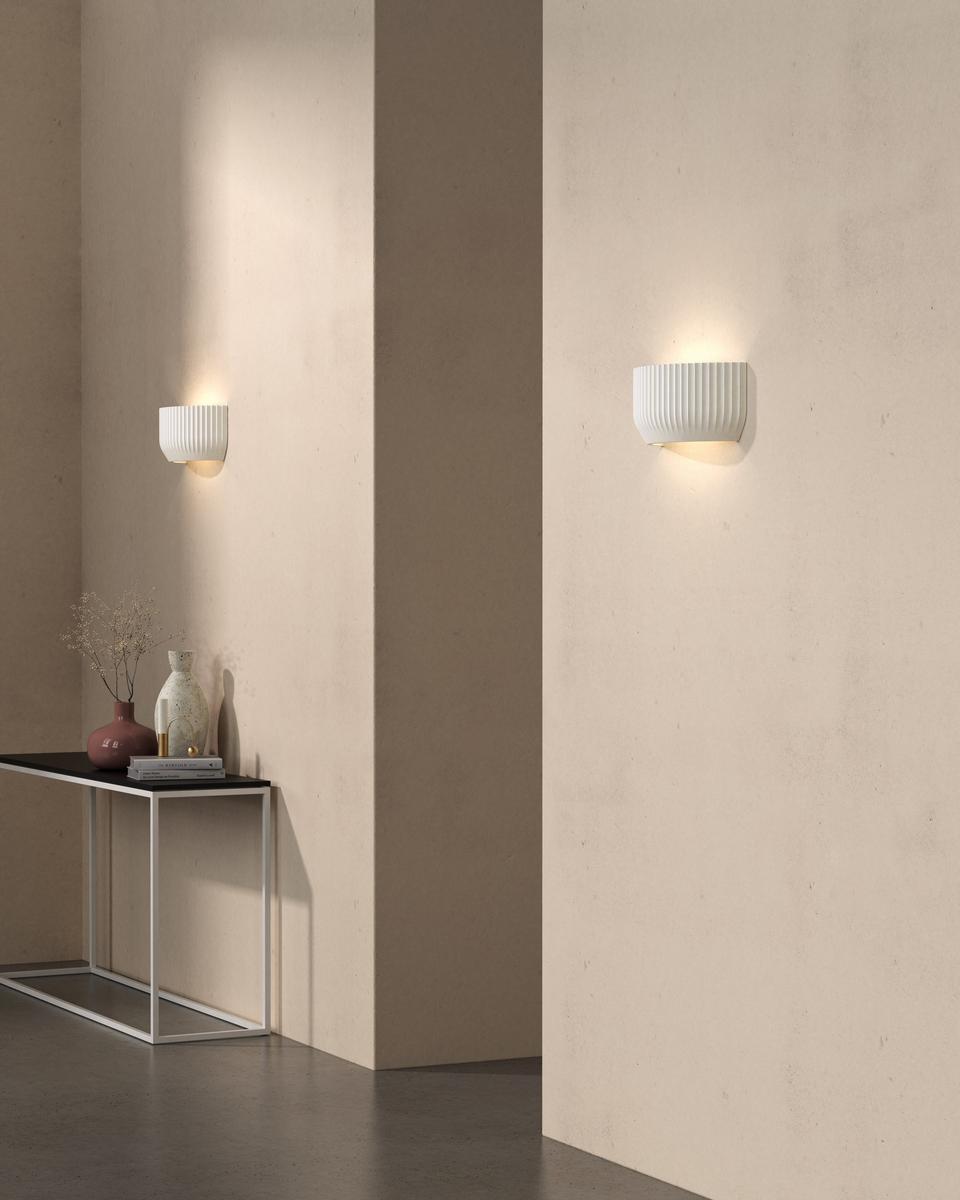 Contemporary style LED direct-indirect light plaster wall light | Blend by Astro lighting