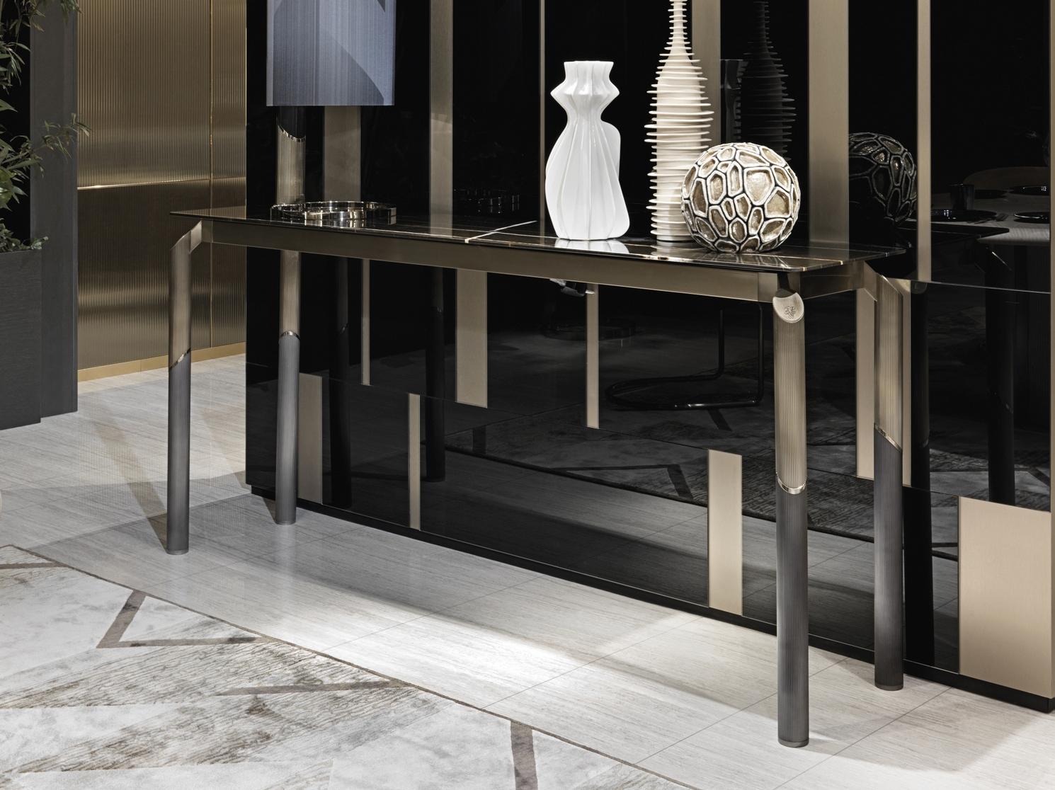 Rectangular marble console table | Milton by Visionnair