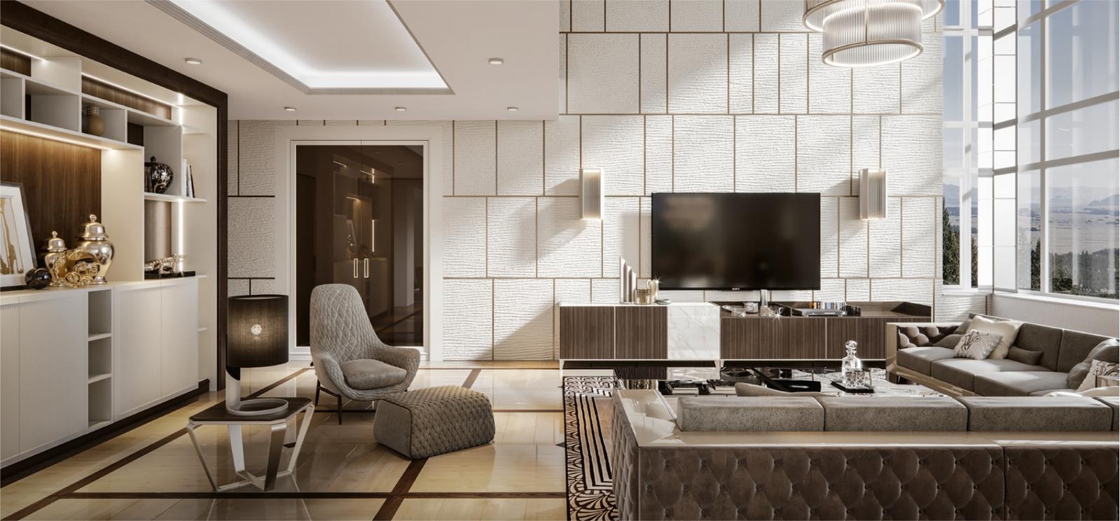 Wood kitchen with handles FM bottega d'Arte Richmond