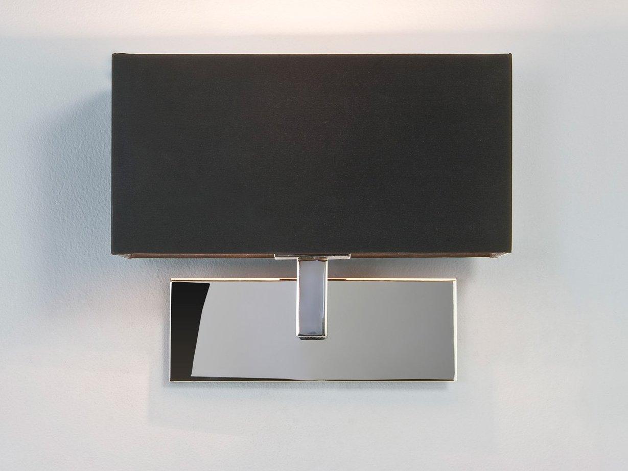 Wall lamp in steel and fabric | Park Lane by Astro lighting