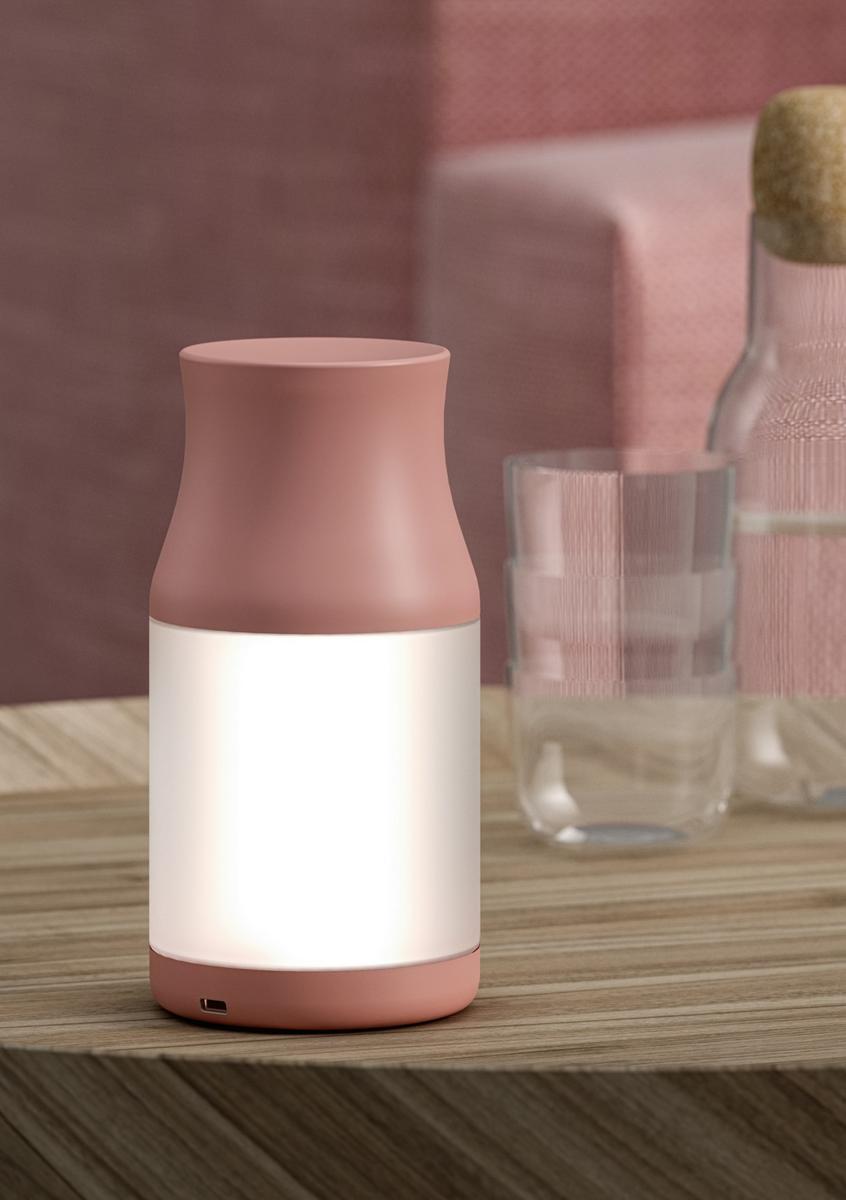 LED cordless ABS table lamp | Turny by Fabbian