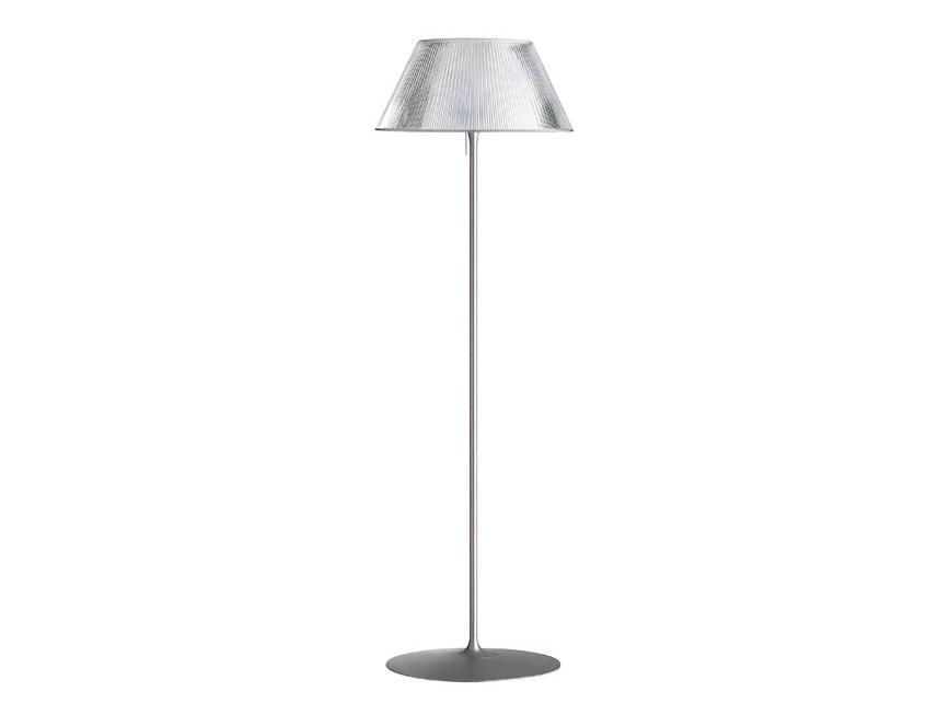Glass floor lamp | Romeo Moon F by Flos