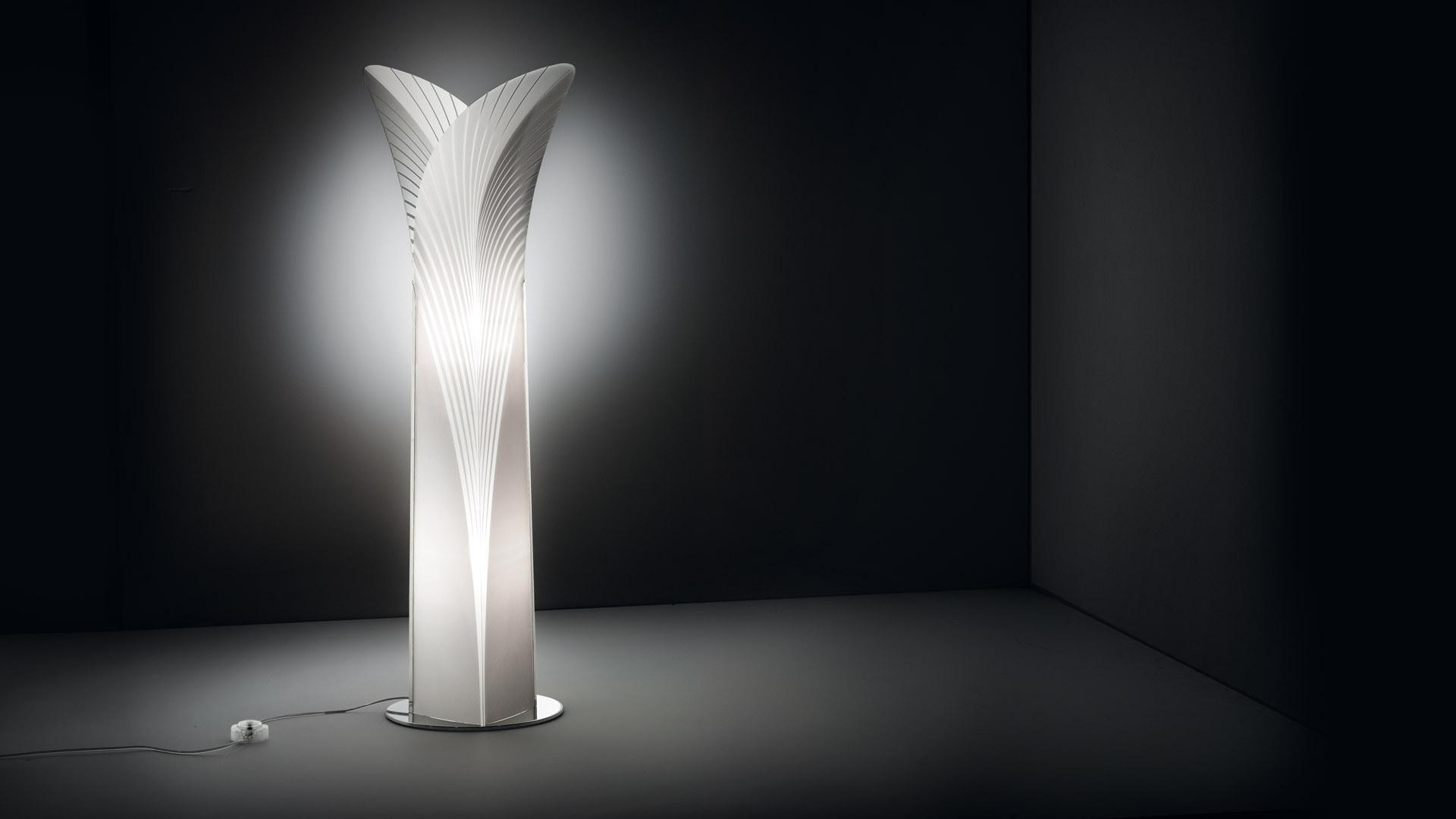 LED Opalflex® floor lamp | Las Palmas by Slamp
