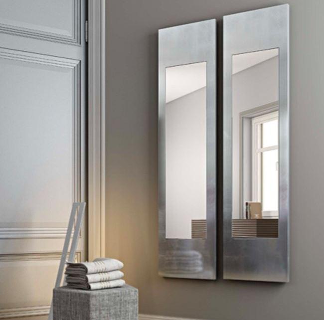 Wall-mounted framed mirror | Alisei by Riflessi