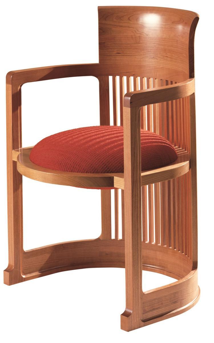 Solid wood easy chair | 606 Barrel / Barrel Taliesin by Cassina