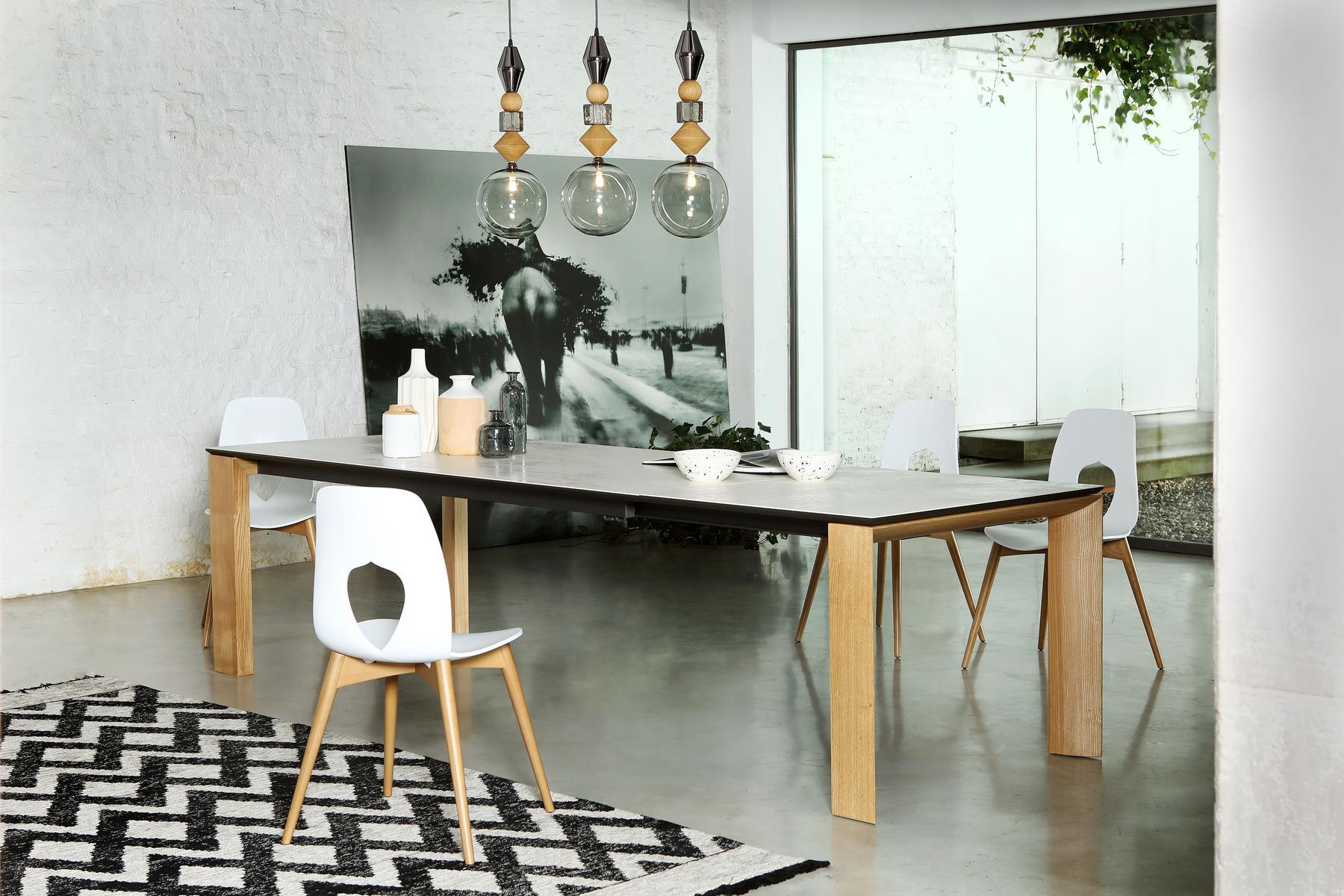 Extending rectangular table | Dada by Tonin Casa