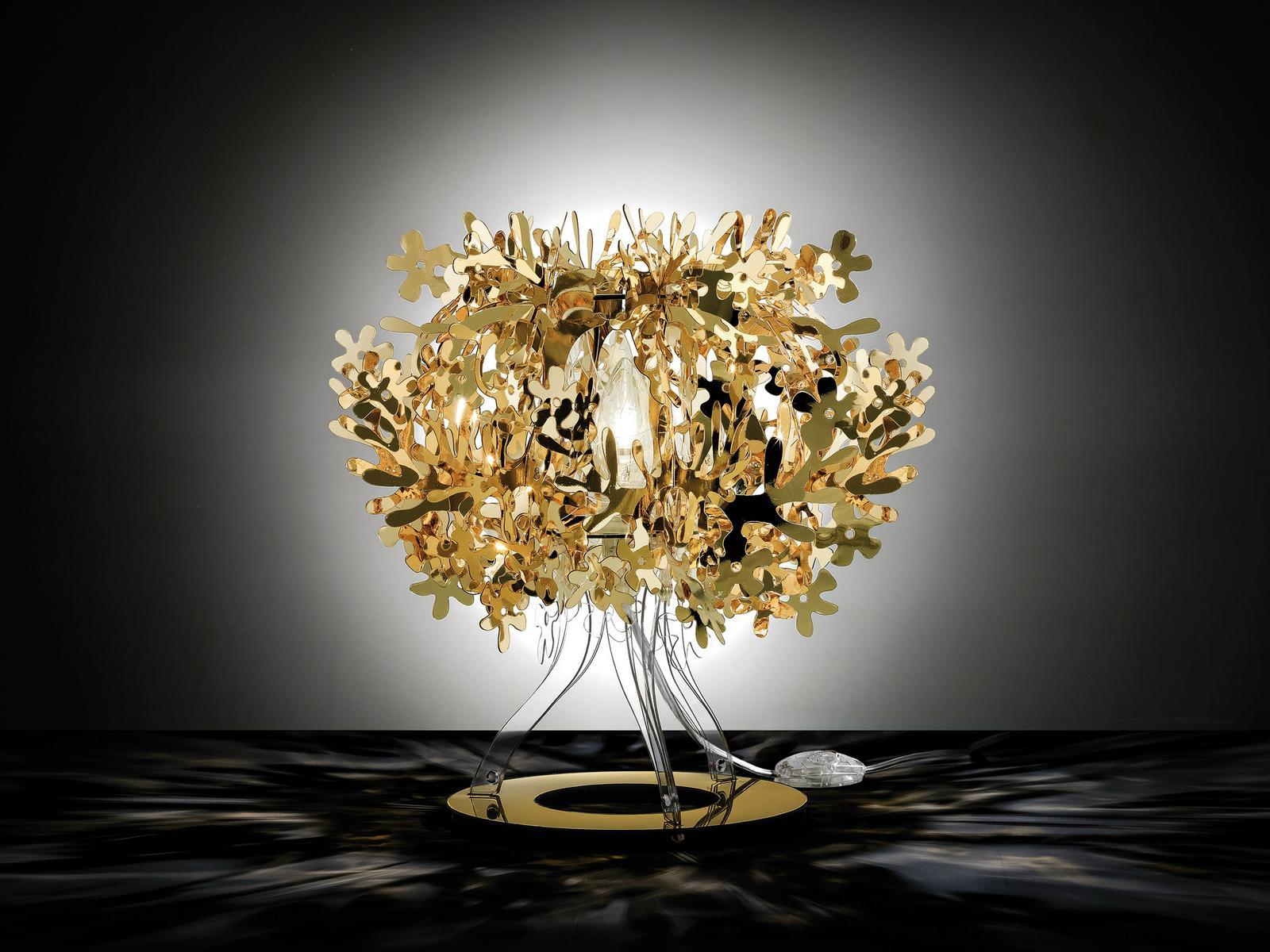 LED Goldflex® table lamp | Fiorellina Gold by Slamp