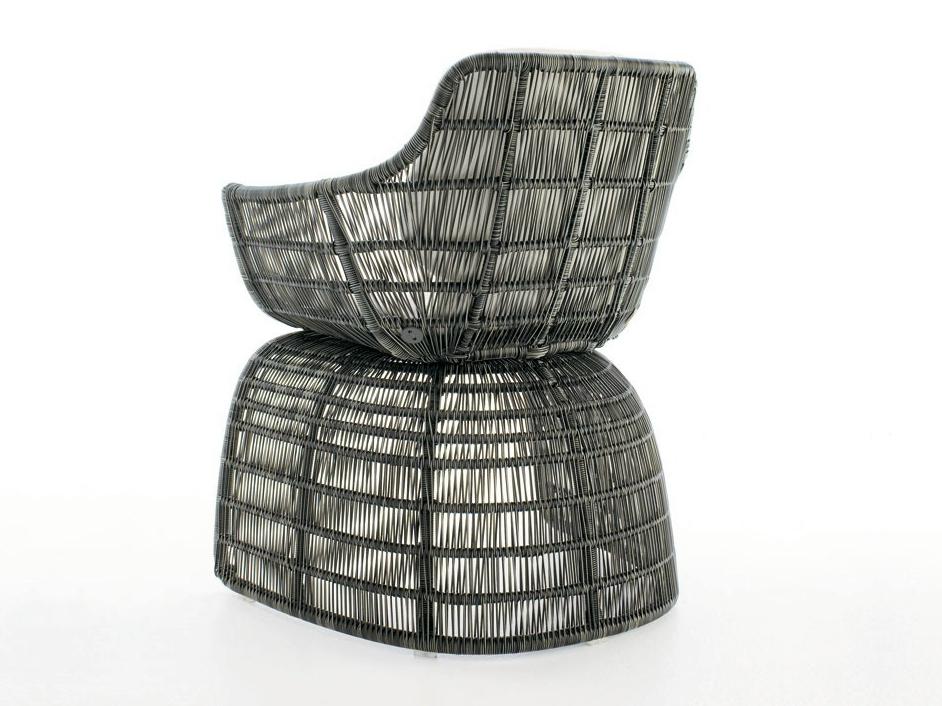 Polyethylene garden armchair | Crinoline by B&B Italia