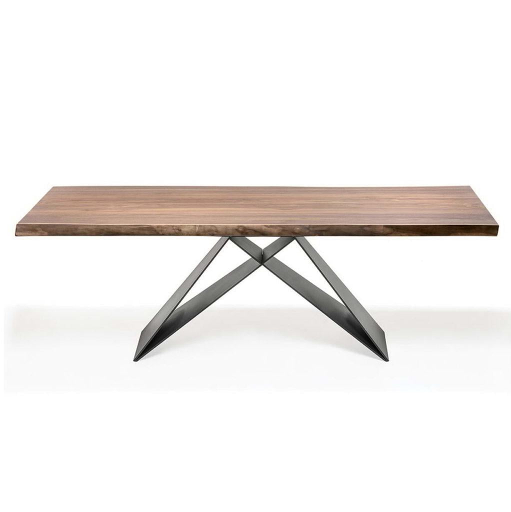 Rectangular metal table | Premier Wood by Cattelan Italia