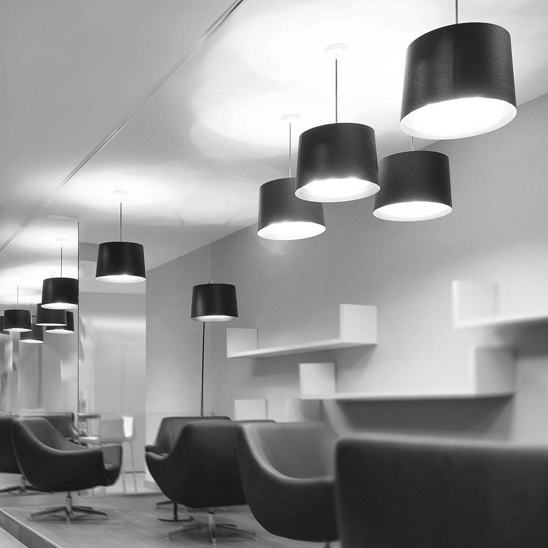 Plastic pendant lamp | Twiggy by Foscarini