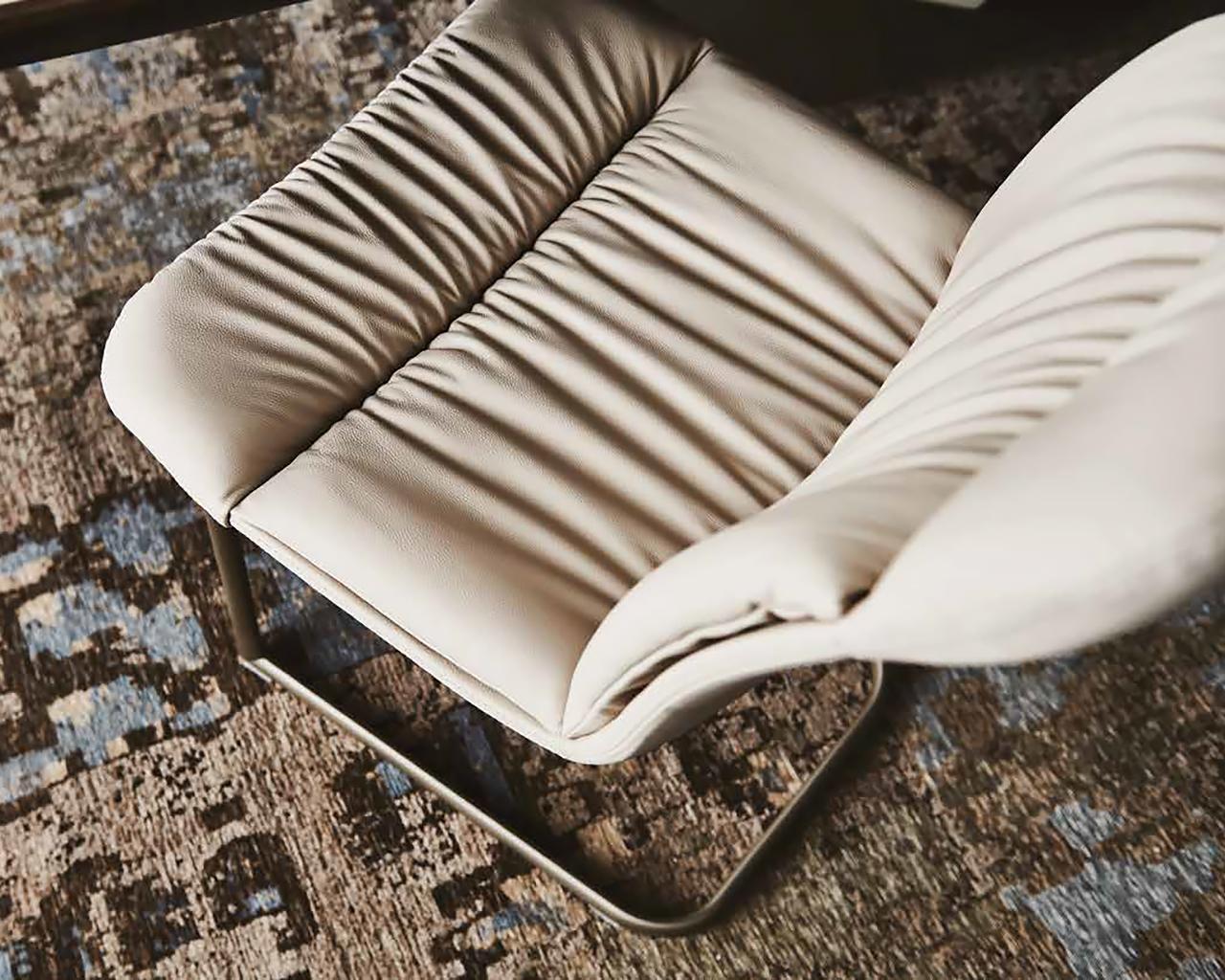 Eco-leather chair | Kelly Cantilever by Cattelan Italia