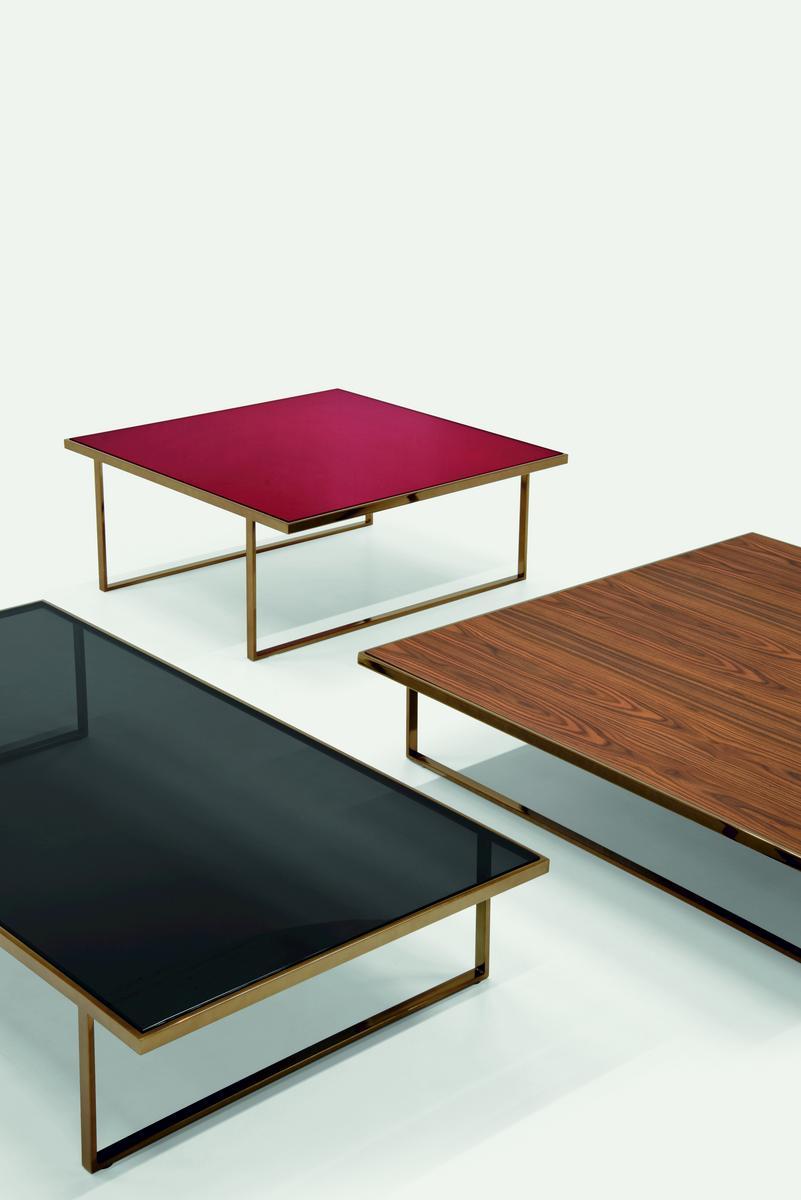 Metal structure coffee table | Icaro by Pianca