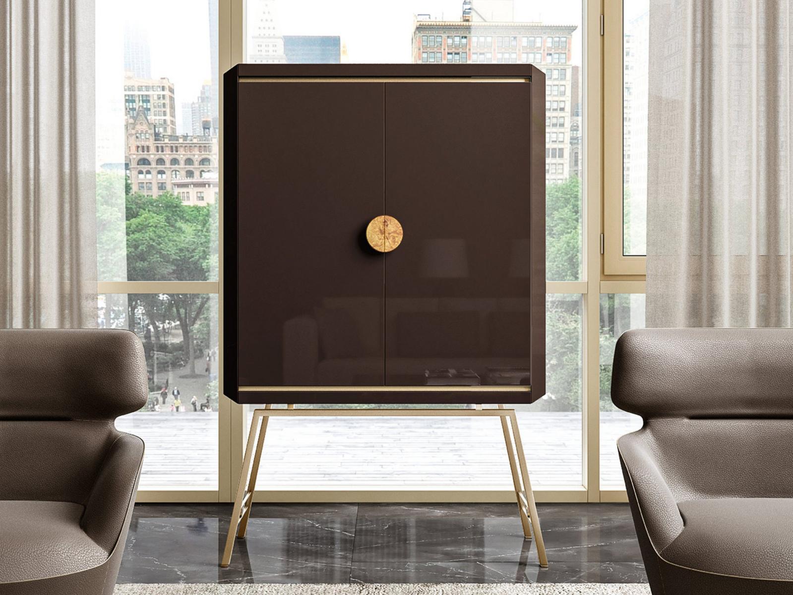 Wooden bar cabinet | Richmond Upon Thames by Barnini Oseo