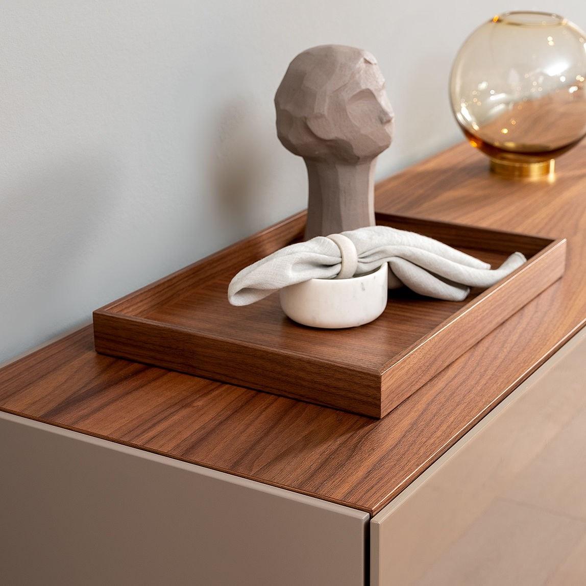 Wooden chest of drawers | 9200 Stretto by Rolf Benz