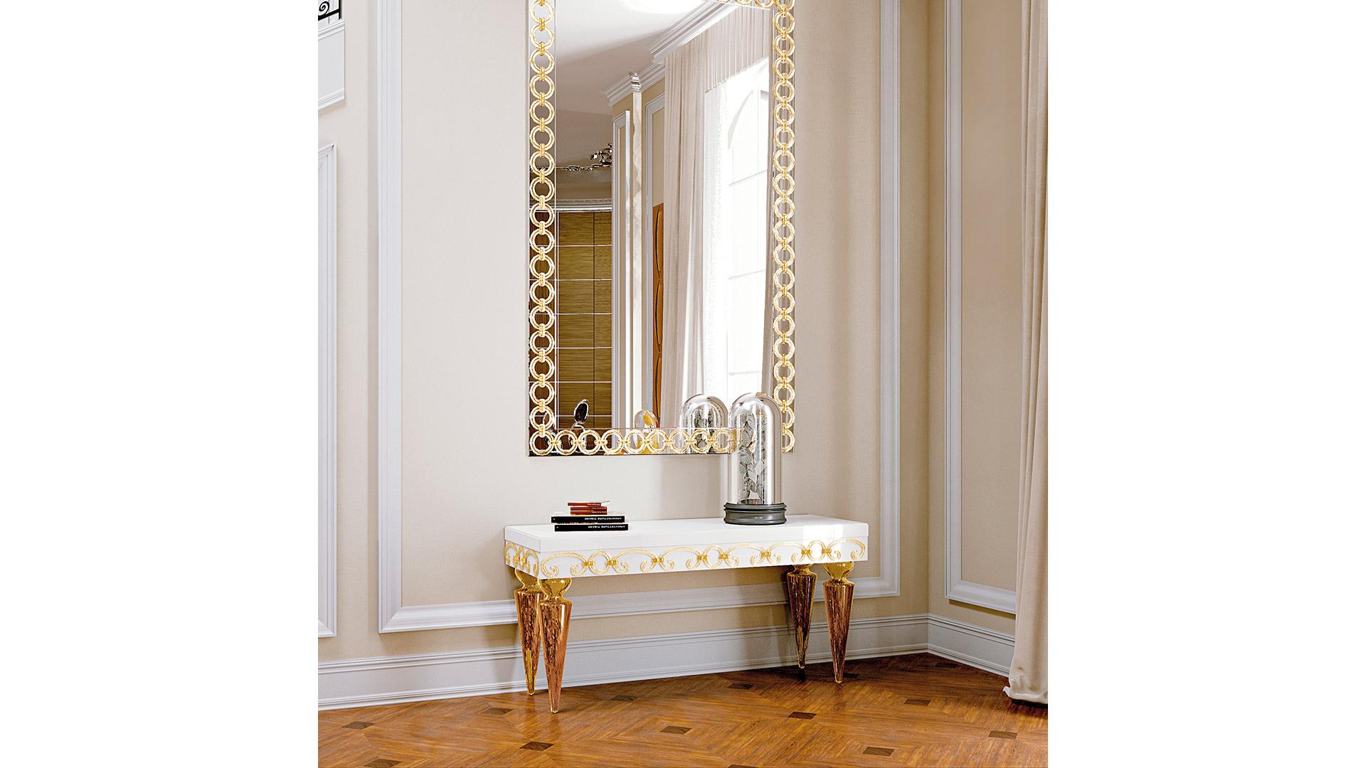Rectangular glass console table | Casanova by Reflex
