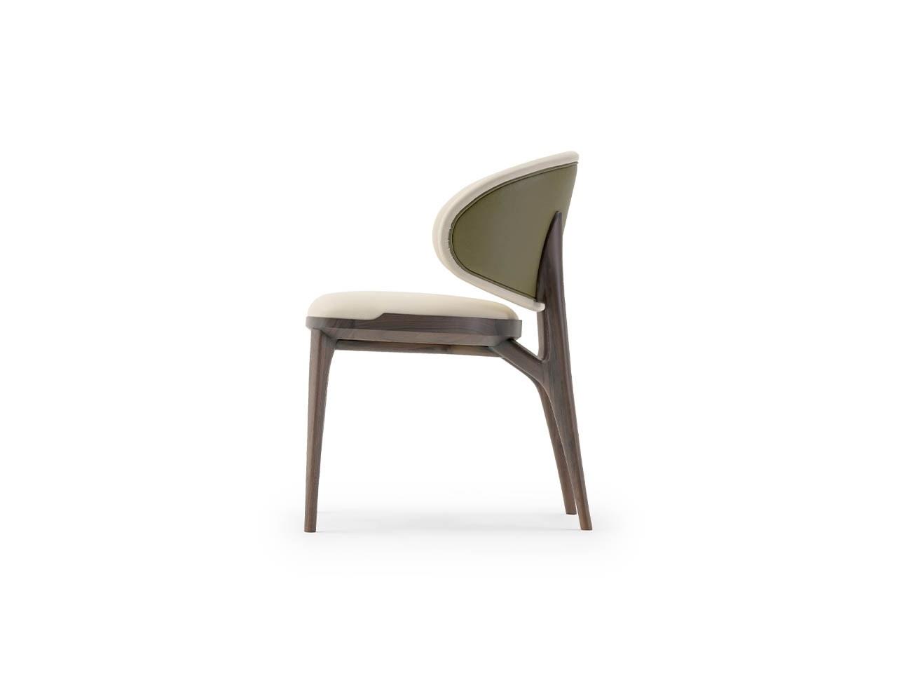 Upholstered chair | Pinnacle by Turri