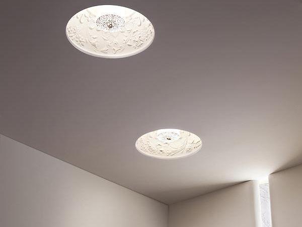Direct light recessed plaster ceiling lamp | Skygarden Recessed by Flos