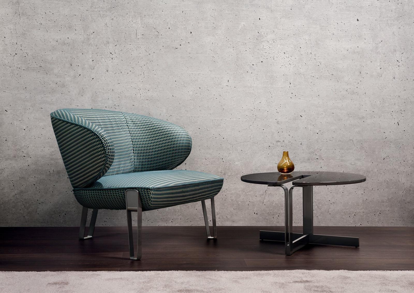 Leather armchair | Sweet Jane by Alberta Salotti