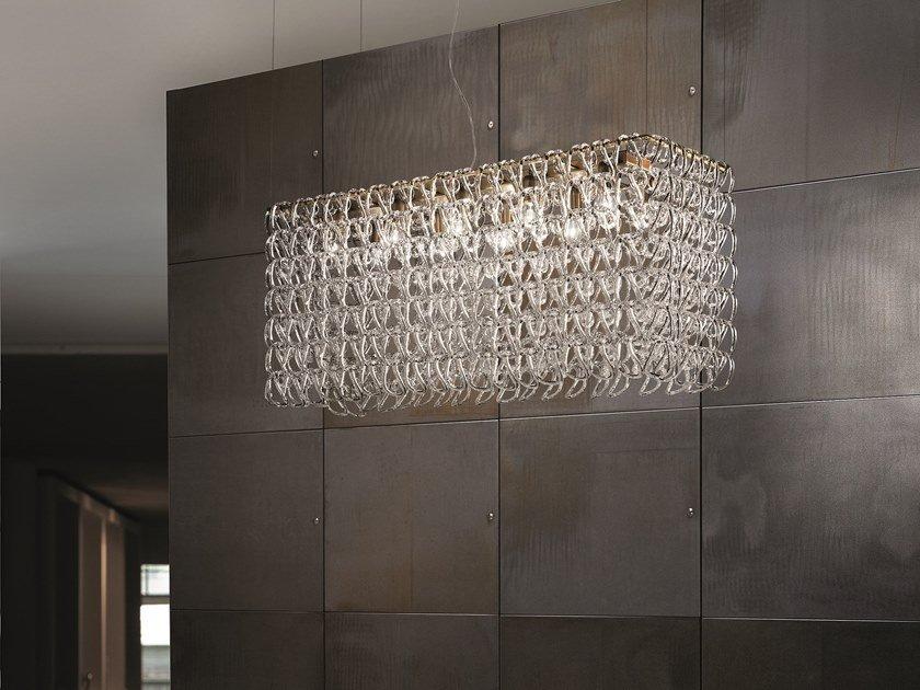 Crystal chandelier | Giogali Sp R by Vistosi