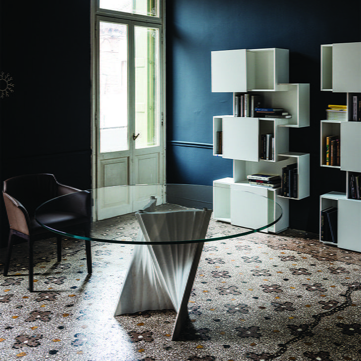 Oval stone table | Plisset by Cattelan Italia