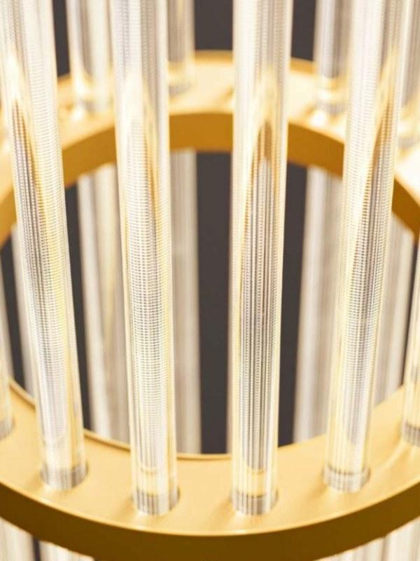 LED metal floor lamp | Thirties by Olev