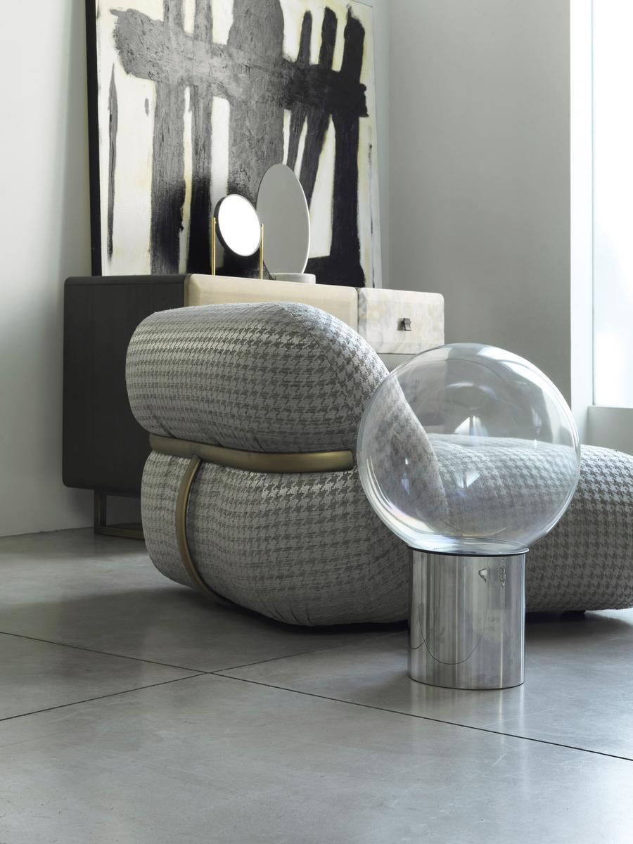Fabric armchair | Leith by Gianfranco Ferre Home