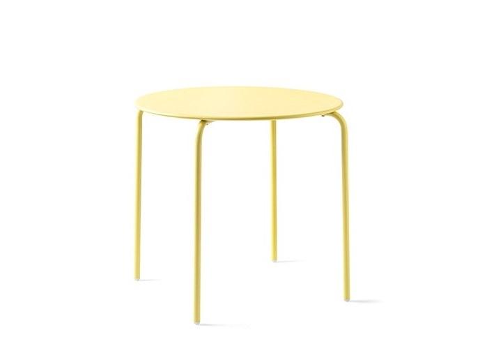 Stackable round garden table | Easy by Connubia