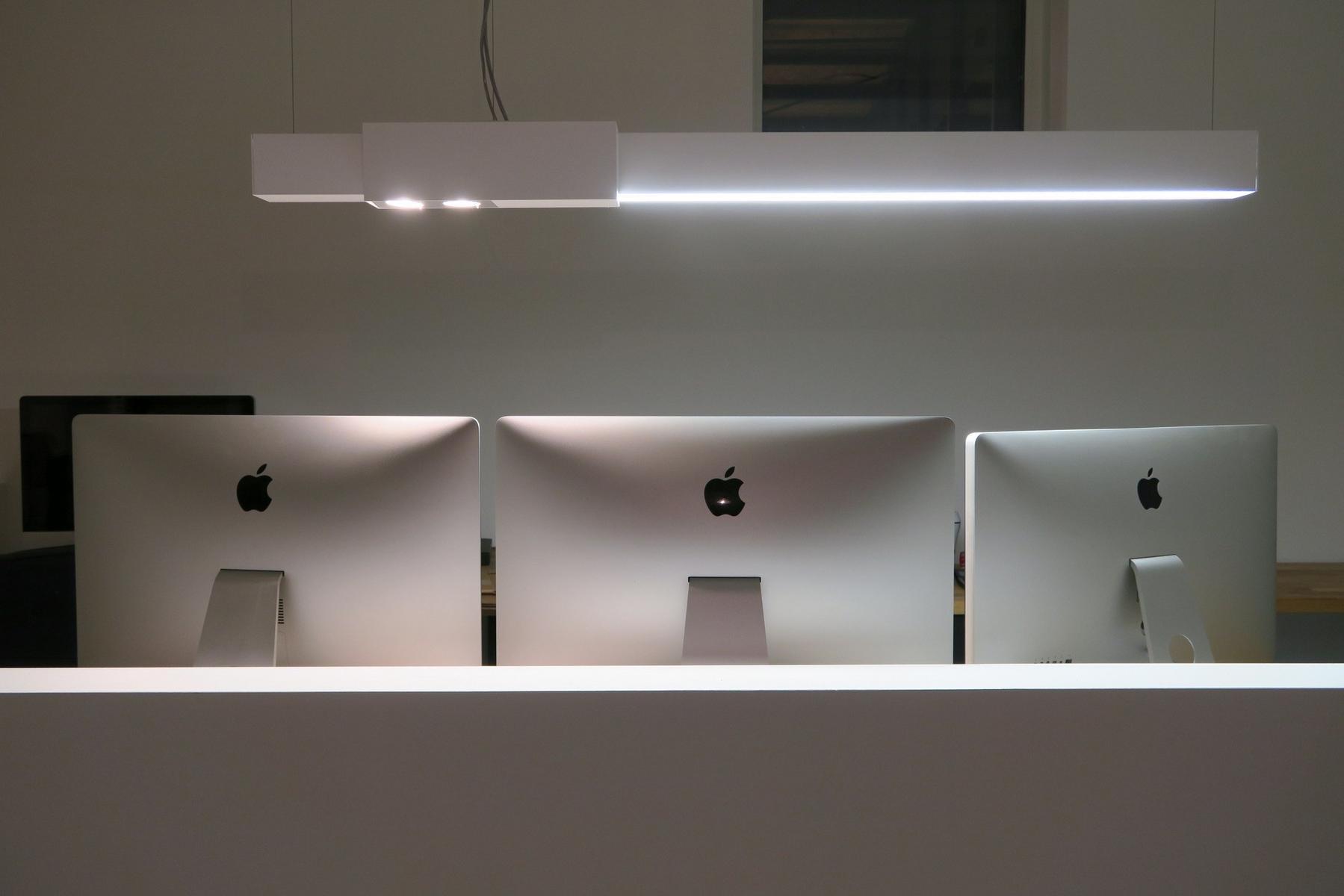 LED polycarbonate pendant lamp | Metroffice by Dark