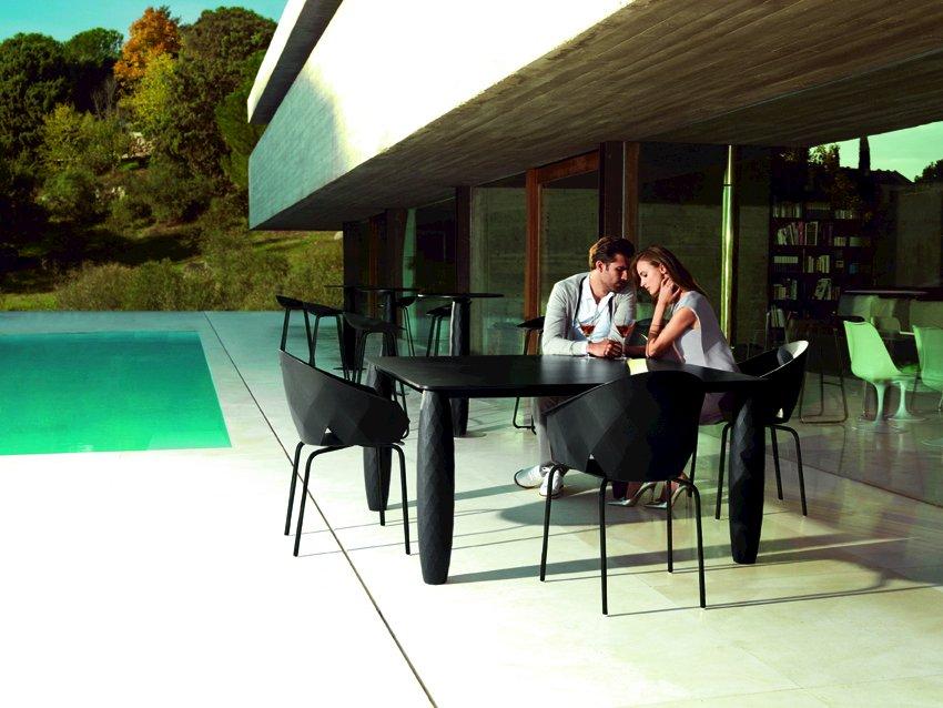 Plastic garden chair | Vases by Vondom