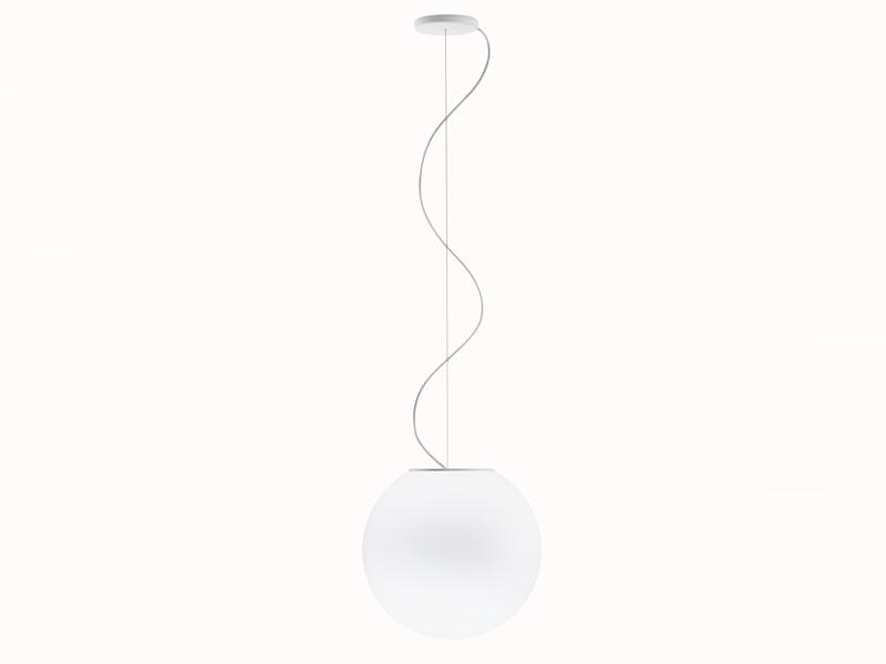Glass pendant lamp | Lumi Sfera by Fabbian