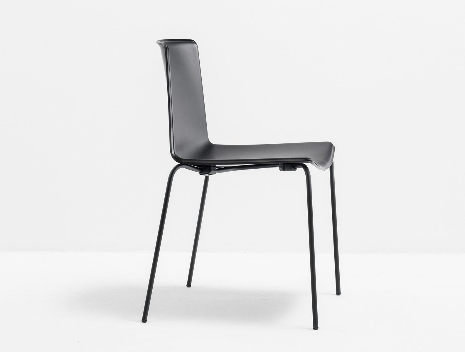 Stackable plastic restaurant chair | Tweet 890 by Pedrali